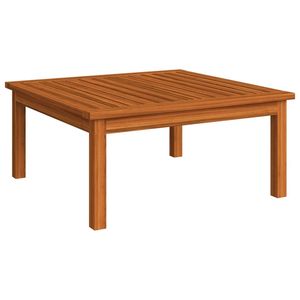 Table de salon de jardin modulaire moyenne en bois d'acacia massif marron, tables modulaires d'extérieur - Product Image 2