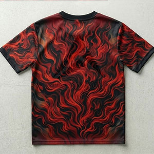 T-shirt de sport pour homme en polyester à sublimation, séchage rapide, manches courtes, impression intégrale personnalisée, respirant, Process Impex - Product Image 2