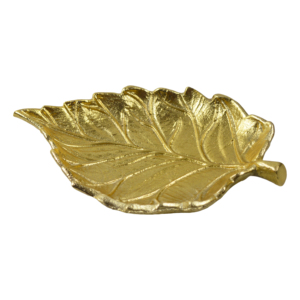 Plateaux de service écologiques en forme de feuille MKI, motif fruits, finition dorée colorée, sans danger pour les aliments, compatibles lave-vaisselle, décoration intérieure - Product Image 6