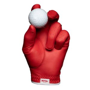 Grace White Golf Gloves Customizable Palm Soft Men Leather Custom Men's Set Unisex Customized Logo Style Hands Packing Color - Product Image 2