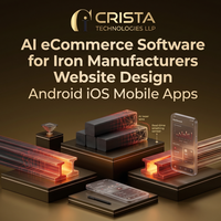 Logiciel ERP CRM IA pour les fabricants de fer, conception de sites web, applications mobiles Android iOS, plugin WordPress Shopify, e-commerce IA