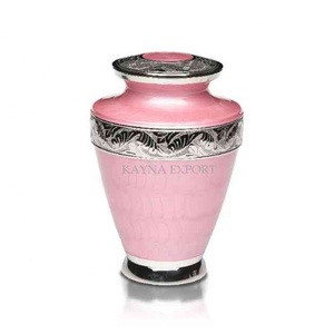Urna funeraria de estilo europeo grabada de última banda artesanal para cenizas recién llegado, urnas para adultos con acabado grabado y latón - Product Image 4