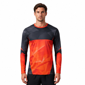 Nueva Camiseta de Motocross Deportiva Transpirable de Secado Rápido con Logotipo Personalizado, Material de Poliéster Sublimado - Product Image 4
