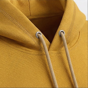Conjunto de Sudadera con Capucha de 2 Piezas para Mujer, Amarillo Mostaza, Estampado Geométrico, Pantalones Deportivos Largos de Punto Casual y Top Corto, Corte Regular - Product Image 4