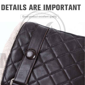 Gants de conduite en cuir pleine fleur marron ou noir, luxueux, unisexes, chauds pour l'hiver, en cuir véritable - Product Image 3