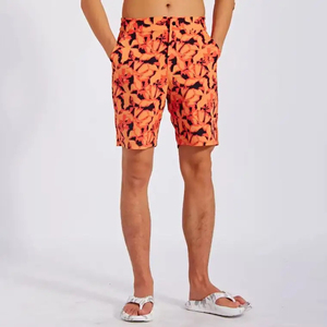 High Quality Summer Sublimation Shorts for Men Top Spandex / Polyester Shorts with Side Pockets for Men - Product Image 1