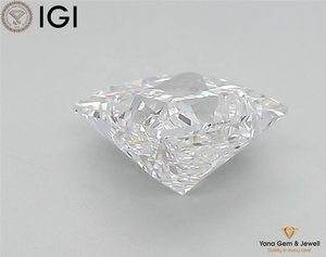 เพชรคุณภาพพรีเมียมทรงปรินเซสคัท 1.00 กะรัต ความสะอาดระดับ VVS1 สี D รับรองโดย IGI เพชร CVD ผลิตในห้องปฏิบัติการ เหมาะสำหรับการออกแบบแหวนสร้างสรรค์ - Product Image 6