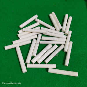 กระดูกควายแท้สีขาวขนาด 85 มม. ขัดเงาอย่างดี วัสดุงานฝีมือและเครื่องประดับคุณภาพพรีเมียม ราคาถูก - Product Image 4