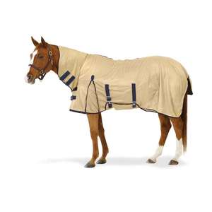 Softmesh Combo Fly Sheet With Neck And Belly Guard For Horses Waterproof Oxford Fabric Turnout <b>Rug</b> All Seasons Outdoor Use - Product Image 2