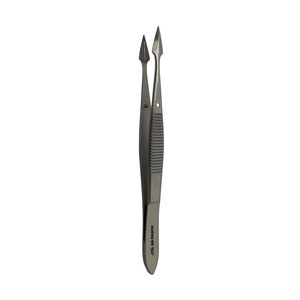 Instrumento de Microcirugía para Extracción Precisa de Astillas, Pinzas Hunter de 10 cm de Acero Inoxidable - Product Image 1