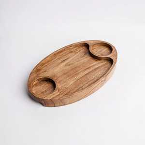 Natural accacia Wood Eco-Friendly <b>Tray</b> American Style Dishwasher Safe & Easy to Clean Manufacturing By Lodi Impex - Product Image 2
