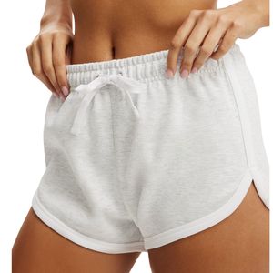 Women Cotton Lounge Shorts Casual Summer Shorts <b>Drawstring</b> Waist Loose Fit Sports Shorts Custom OEM ODM Wholesale Supply - Product Image 1