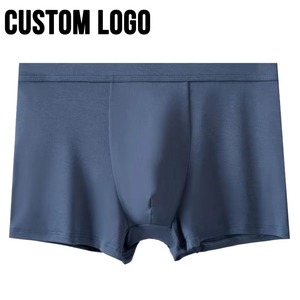 Spandex Polyester Boxer Shorts Custom Mens Sports Underwear Quick Dry Breathable <b>Stretch</b> Fabric <b>Machine</b>-Washable for Wholesale - Product Image 2