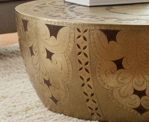 Mesa de Centro de Hierro Industrial Personalizada, Multifuncional, Estilo Vintage, para Almacenamiento, Fácil de Montar, Ideal para el Hogar, Hotel, Sala de Estar - Product Image 5