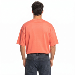 Oversized Puff Printing T-Shirt Men's Casual Short Sleeve Puff Printed Tee Shirts Men 100% <b>Polyester</b> Puff Printing <b>TShirt</b> Men - Product Image 4
