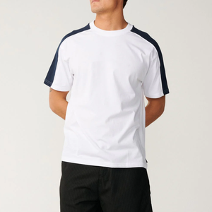 Camiseta Deportiva Casual de Verano para Hombre, Estilo Americano, Cuello Redondo, Color Sólido, para Gimnasio, Baloncesto, Running, Tejido de Punto Corto - Product Image 3