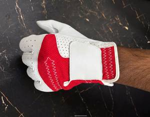 Cabretta Leather Golf <b>Gloves</b> Anti-Slip Grip Golf <b>Gloves</b> <b>Touchscreen</b> Compatible Customisied Golf <b>Gloves</b> For Unisex - Product Image 2