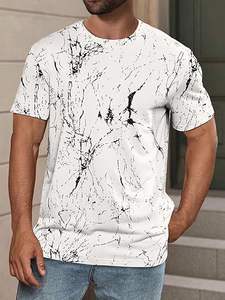 T-shirts graphiques Hip Hop 100% coton tricoté unisexe, écologiques, décontractés, élégants, imprimés tendance hipster - Product Image 2