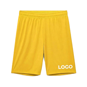 Shorts Homme Bleu Marine à Séchage Rapide, Taille Mi-Haute, Élastique, Couleur Unie, Sport Décontracté, 100% Polyester, avec Logo Imprimé sur le Bas du Bas du Pantalon - Product Image 6