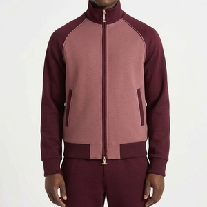 Ensemble de survêtement polaire pour homme, veste zippée intégrale, tenue de sport décontractée pour l'automne et l'hiver, idéal pour l'entraînement et les activités sportives - Product Image 2