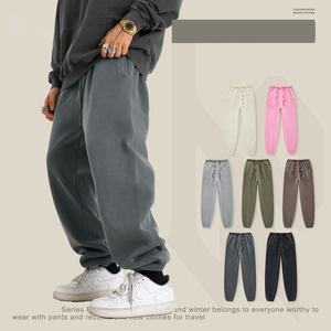 Nesta กางเกงวอร์มผู้ชาย, กางเกงกีฬาขายาวมีแถบด้านข้างกางเกงขากว้างพิมพ์ลายซิลค์สกรีนผ้าแห้งเร็ว - Product Image 2