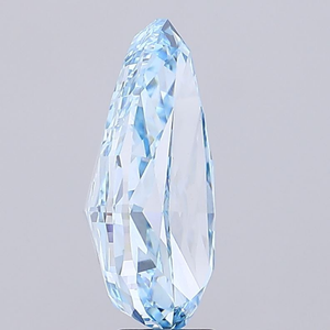 Diamant de laboratoire vert vif fantaisie de qualité supérieure, taille poire, certifié IGI, CVD, diamant en vrac, haute clarté, pierre de qualité supérieure pour la fabrication de bijoux. - Product Image 2