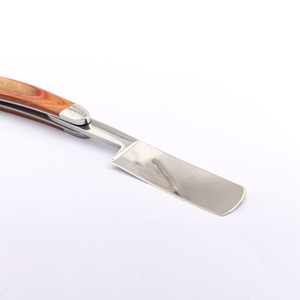 Afeitadora manual profesional de alta calidad, maquinilla de afeitar plegable afilada de acero inoxidable con cuchilla, 2 colores - Product Image 4