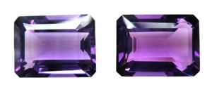 แหวนอเมทิสต์สีม่วงทรงสี่เหลี่ยมขนาด6*4มม. งานตัดแบบเหลี่ยมเพชรพลอยอัญมณีอินเทรนด์ที่ดีที่สุด - Product Image 5