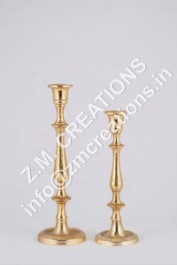 Ensemble de bougeoirs en cuivre pour décoration intérieure, bougeoirs en métal durables, décoration de mariage, décoration de Noël, centre de table - Product Image 3