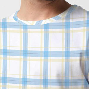 ชุดฤดูร้อนสำหรับผู้ชาย เสื้อและกางเกงขาสั้นระบายอากาศได้ดี ชุดลำลองสองชิ้น เหมาะสำหรับใส่ในชีวิตประจำวันช่วงฤดูร้อน ไปเที่ยวทะเล หรือวันหยุดพักผ่อน - Product Image 5