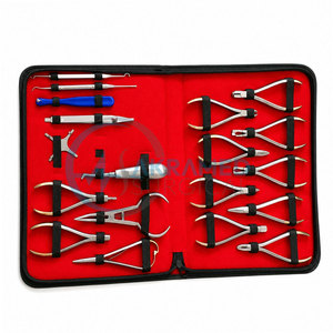 Kit de 19 Piezas de Instrumentos Dentales de Ortodoncia, Juego de Herramientas Dentales Profesionales de Acero Inoxidable - Product Image 2