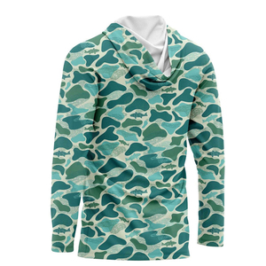 Sudadera de Pesca de Alto Rendimiento Personalizada 100% Poliéster para Hombre, Sublimada, Tallas Grandes, Ropa de Pesca - Product Image 3