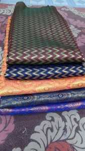 Tissu en soie jacquard brocart de luxe élégant, poids moyen 200g/m, pour vêtements traditionnels, décoration de mariage, tapisserie, rideaux - Product Image 5