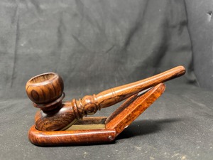 Pipa de Fumar de Madera Hecha a Mano, Pipa de Tabaco Clásica de Madera, Accesorio de Colección Artesanal, Pipa de Fumar de Madera Premium - Product Image 3