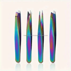 แหนบคิ้วเพื่อความงามแหนบออกแบบโลโก้ของคุณเอง - Product Image 1