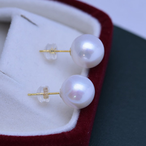 Boucles d'oreilles en argent S925, glace et neige, accessoires de précision DIY, perles d'eau douce multi-perles, cadeau de déesse - Product Image 1