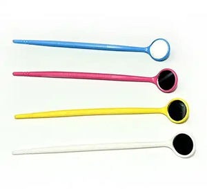 Dental Instrument Disposable Dental Exam Mouth <b>Mirrors</b> Oral <b>Plastic</b> Colored Anti Fogging <b>Mirror</b> Dental - Product Image 4