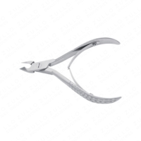 Coupe-cuticules professionnel en acier inoxydable à double ressort, coupe-ongles aiguisé, outil de manucure et de soin de beauté de qualité supérieure