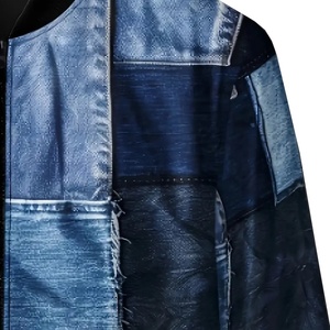 Wholesale Custom Eco-Friendly Windproof Casual Slight <b>Slim</b> <b>Fit</b> Polyester Knit Fabric Varsity <b>Jacket</b> Outerwear for Men Women - Product Image 5