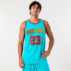 Maillot de basketball multicolore haute performance, haut de sport léger pour l'entraînement, le fitness et les activités d'équipe, dernier design pour équipes - Product Image 1