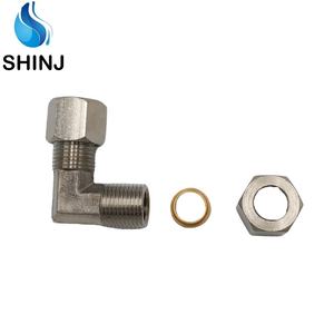 Connecteur union de raccord à compression haute pression 3/8 "9.52mm viroles doubles virole simple - Product Image 3