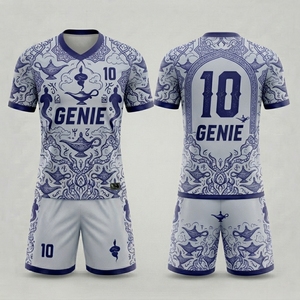 Sublimation Printing Breathable Construction For Clubs Soccer Uniform Schools High Quality Custom Team Kit Designed - Product Image 5