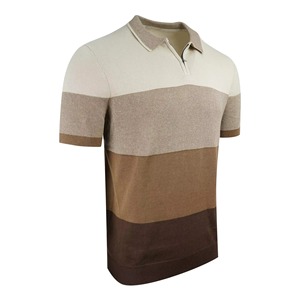 Polo homme uni en polyester/coton 220 grammes, léger, respirant, grande taille, motif logo uni, coupe ample, tendance - Product Image 4