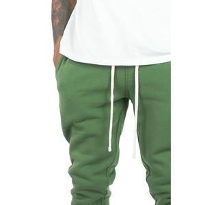 Pantalones de chándal antiarrugas/antiarrugas de calidad personalizada, pantalones de hombre, pantalones de chándal de lana de algodón, pantalones acampanados apilados para hombre - Product Image 5