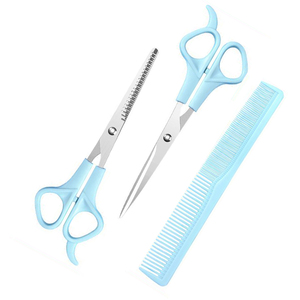 Ciseaux de barbier professionnels pour une coupe et un coiffage précis des cheveux, ciseaux en acier inoxydable tranchants pour salon et barbier - Product Image 1