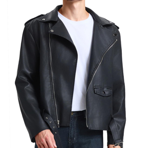 Custom Leather Outerwear for Men Genuine Leather Jacket Suitable for Fashion and Retail Collections - Product Image 4
