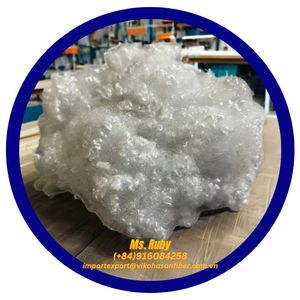 Fibra 100% Poliéster Reciclada PSF GRS para Textiles del Hogar, Cojines, Almohadas, Juguetes Blandos, Precio de Fábrica, 7D HCS - Product Image 4