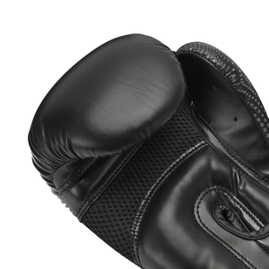 ถุงมือชกมวยหนังสังเคราะห์สำหรับผู้ใหญ่ ขายส่ง ถุงมือฝึกซ้อมมืออาชีพ ถุงมือ MMA แบบสั่งทำ ปิดด้วยแถบตีนตุ๊กแก รูปทรงตามรูปมือ Tombola - Product Image 5
