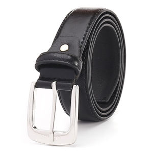 Ceinture de luxe vintage personnalisée en cuir de vachette écologique avec boucle ardillon en cuivre pour homme – Vente en gros - Product Image 4