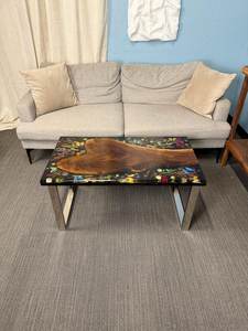 Bouquet de fleurs pressées réelles en résine florale, fait main et personnalisé - Product Image 5